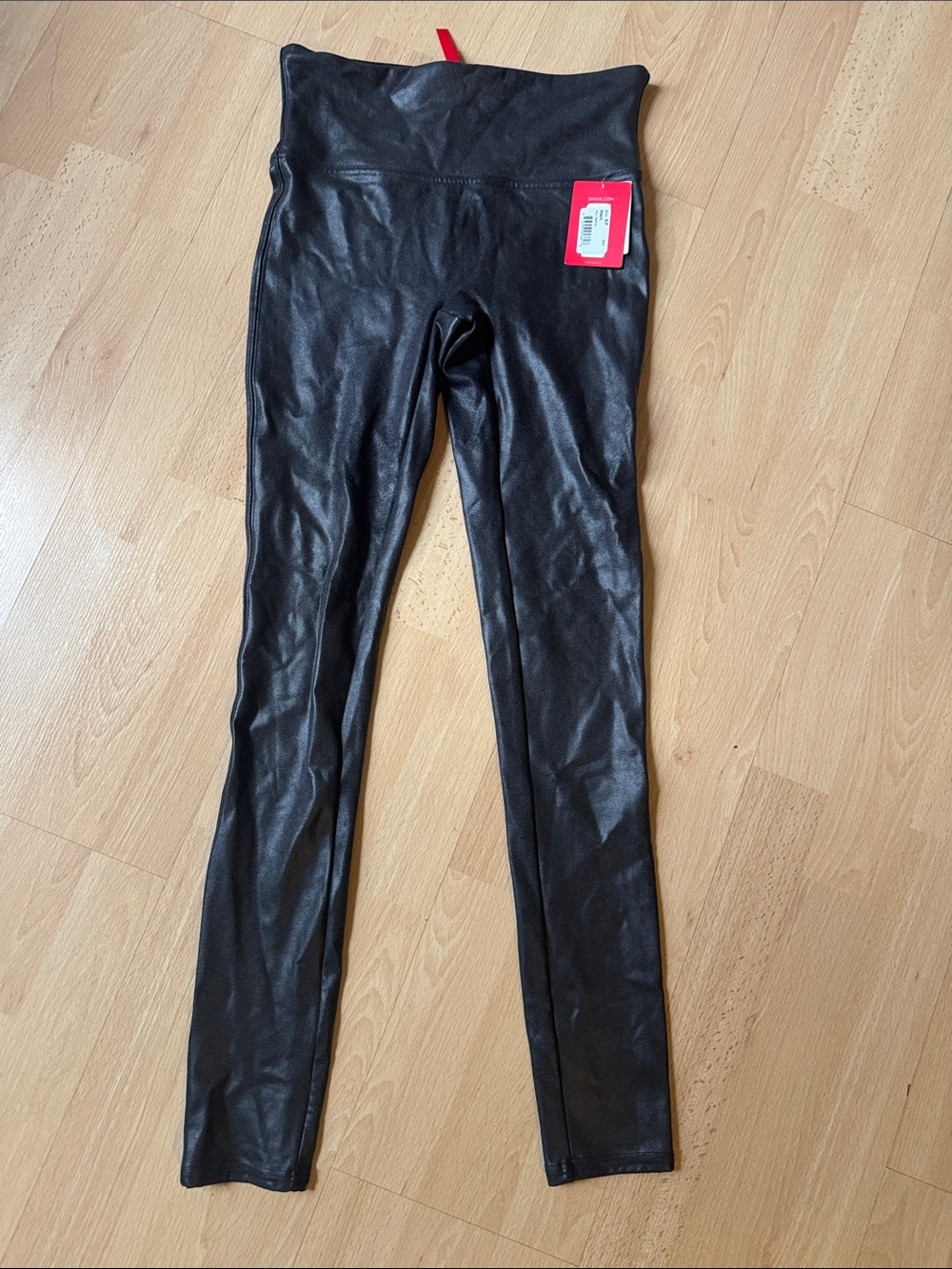 Spanx Faux Leather Leggings size small NWT